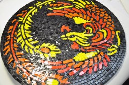 Mosaic School Moszkva (Miután a mester osztály) mozaik iskola Moszkvában