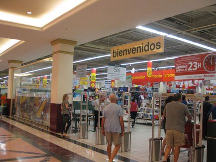 Shopping în Alicante - centre comerciale, străzi comerciale, puncte de vânzare, supermarketuri, piețe