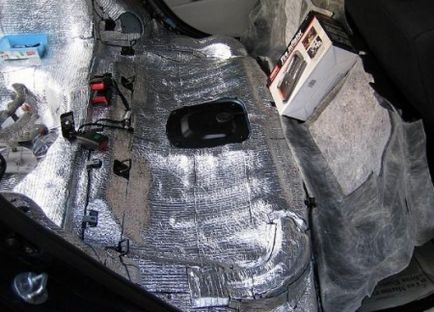 Izolarea zgomotului a compartimentului de bagaje - totul despre mașinile kia, kia