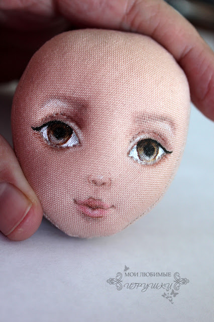 Створення та розпис особи текстильної ляльки