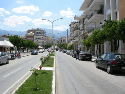 Sparta - peloponez, orașul spart în Grecia, fotografie, video