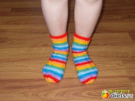 Спіральні шкарпетки - райдужний настрій в'язання від а до я групи