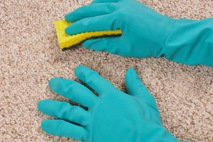 Metode de curățare a covorului din plasticină acasă