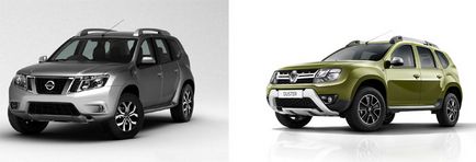 Порівняння renault duster і nissan terrano що краще, в чому різниця