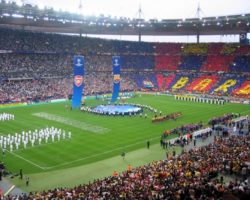 Stade de franceză, stadioane de fotbal