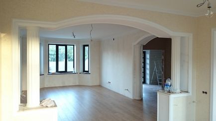 Sala de mese, renovarea unui apartament, o casă, acoperiș cu propriile mâini