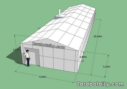 Construcția de seră - creșterea și forțarea cepei verzi