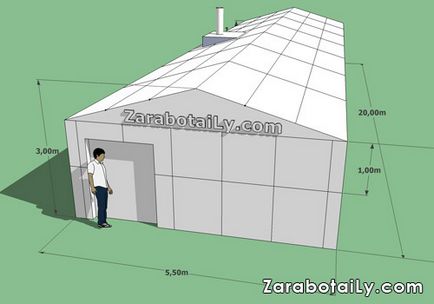 Construcția de seră - creșterea și forțarea cepei verzi