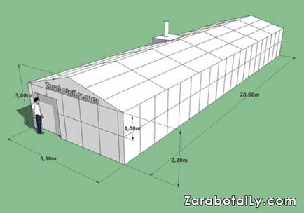 Construcția de seră - creșterea și forțarea cepei verzi