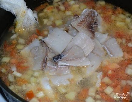 Soup - Bouillabaisse - rețetă pas cu pas cu fotografie