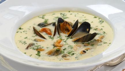 Суп з морепродуктів рецепт