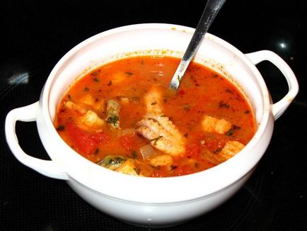 Суп з морепродуктів рецепт