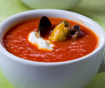 Суп з мідіями - нове блюдо на вашому столі