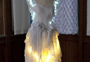 Rochie de mireasa luminata