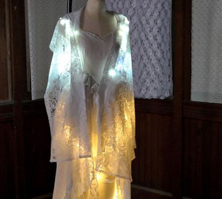 Rochie de mireasa luminata