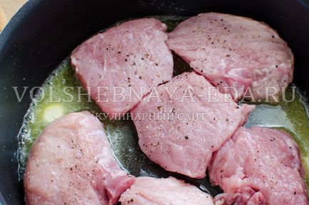 Carne de porc în cremă