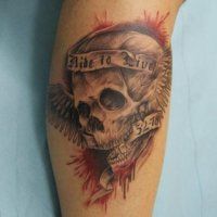 Sketches tatuaj craniu, valoare, fotografie