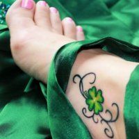 Tetoválás szerencse - gyönyörű fotók