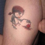 Penguin tatuaj valoare, fotografii și schițe