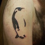 Tattoo Penguin érték, és a fénykép miniatűr