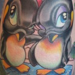 Tattoo Penguin érték, és a fénykép miniatűr
