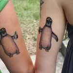 Tattoo Penguin érték, és a fénykép miniatűr