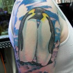 Penguin tatuaj valoare, fotografii și schițe