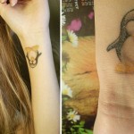 Tattoo Penguin érték, és a fénykép miniatűr