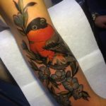 Bullfinch tatuaj - valoare, cele mai bune schițe și fotografii