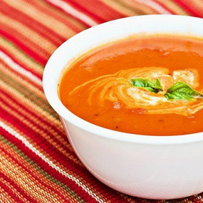 Supă de supă de roșii, 98 de rețete cu fotografii pe site-ul - panou-masă