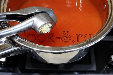 Supă de roșii cu vermicelli - rețetă pas cu pas cu fotografie, primele cursuri