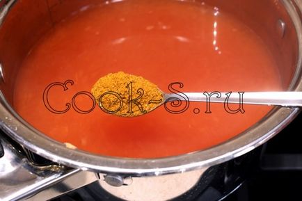 Supă de roșii cu vermicelli - rețetă pas cu pas cu fotografie, primele cursuri
