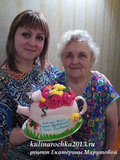 Торт для бабусі рецепт