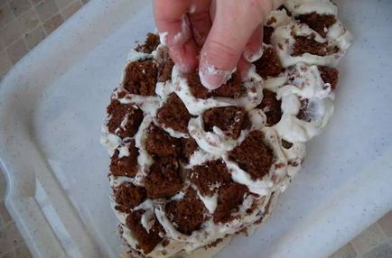 Cake - egy hal - lépésről lépésre recept fotók