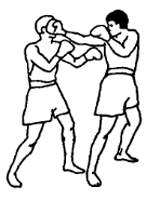 Удар рукою з розвороту в тайському боксі