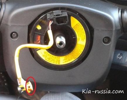 Instalarea butoanelor pe volanul kiaro - totul despre autoturismele kia, kia