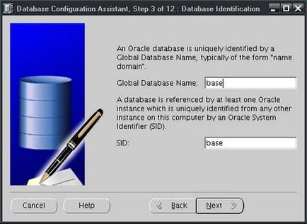 Instalarea unei instanțe noi a bazei de date Oracle în linux 