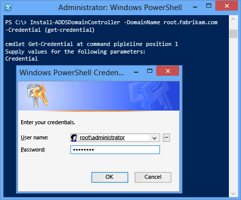 Instalarea replicii controlerului de domeniu Windows Server 2012 în domeniul existent (nivelul 200)