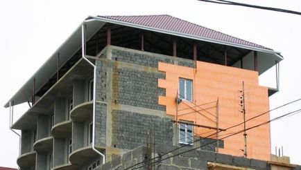 House felmelegedés extrudált polisztirol pórusbeton (gázbeton) Melegítő ház pórusbeton extrudált polisztirol