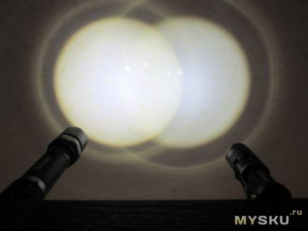 Creșteți luminozitatea lanternei chinezești pe o baterie utilizând o baterie de 14500 Li-ion