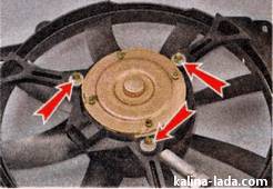 Вентилятор радіатора (зняття, ремонт, заміна) лада калина