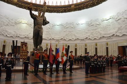 Vizitarea Corpului Cossack Cadet din Moscova