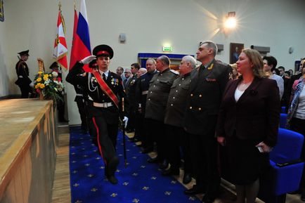 Vizitarea Corpului Cossack Cadet din Moscova