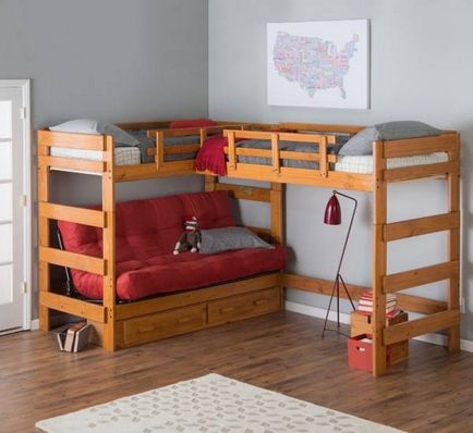 Вибираємо ліжко горище для дітей і дорослих