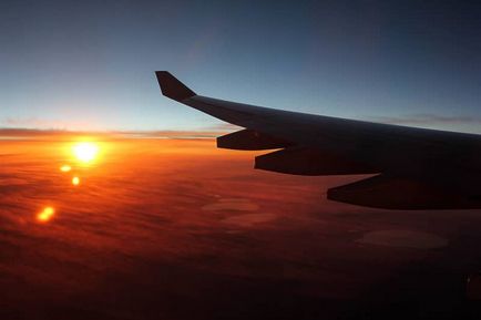 Vedere din avion din cabină, din fereastră