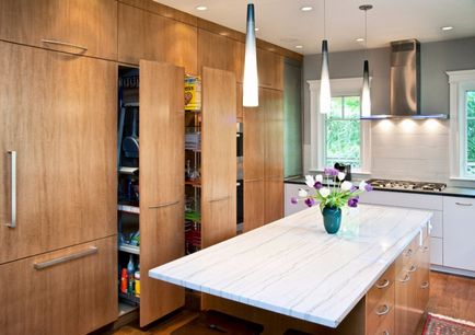 Висувні корзини для кухні (45 фото) оптимізація робочого простору