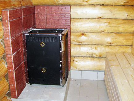 Внутрішнє облаштування лазні - душ, туалет, перегородки