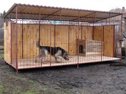 Aviara pentru cainele cu mainile proprii instruirea de a crea aceasta cladire de gradina este o sarcina usoara