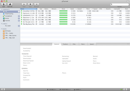 În mtorrent pentru mac a existat o interfață web, un programator și multe altele, un blog despre mac, iphone, ipad