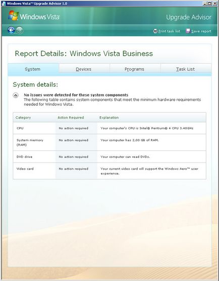 Instalarea Windows Vista pe partea de sus a ferestrelor xp; schimbare hardware - articole software